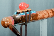 Tasmanian Blackwood Burl Native American Flute, Minor, Bass A-3, #N28E